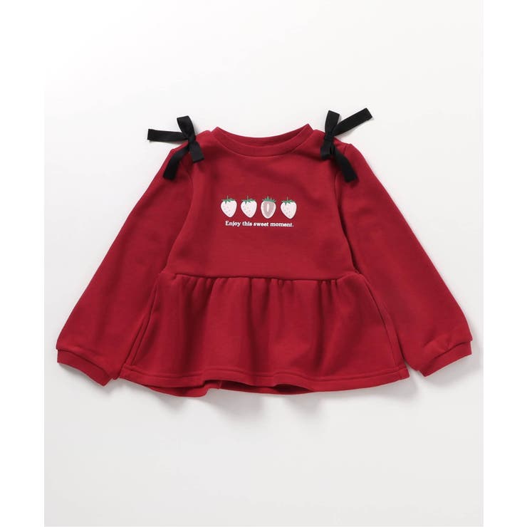 WEB限定 肩リボンペプラムトレーナー | F.O.Online Store | 詳細画像12 