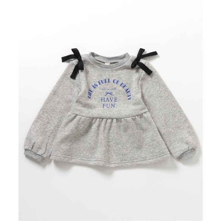 WEB限定 肩リボンペプラムトレーナー | F.O.Online Store | 詳細画像3 