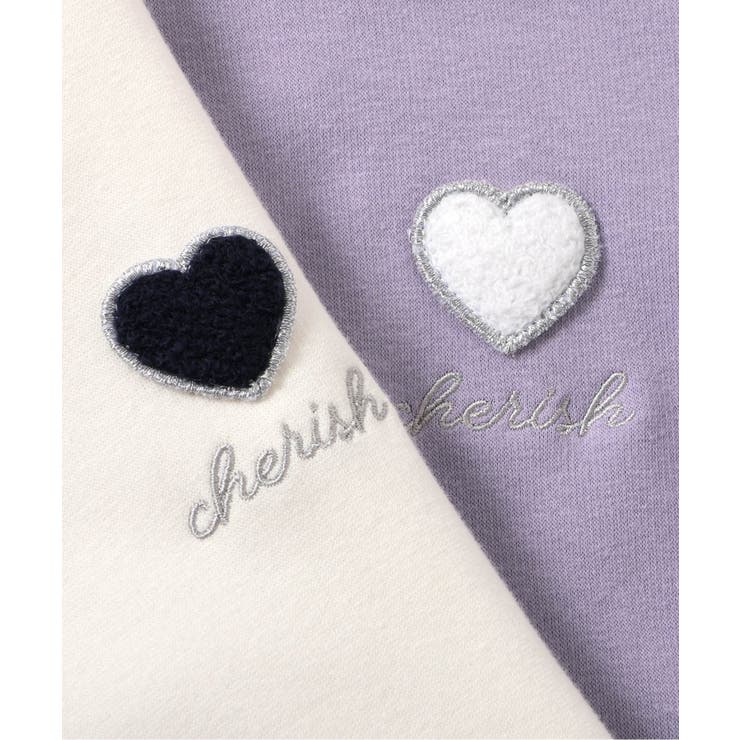 ハート刺繍袖ボアトレーナー | F.O.Online Store | 詳細画像14 
