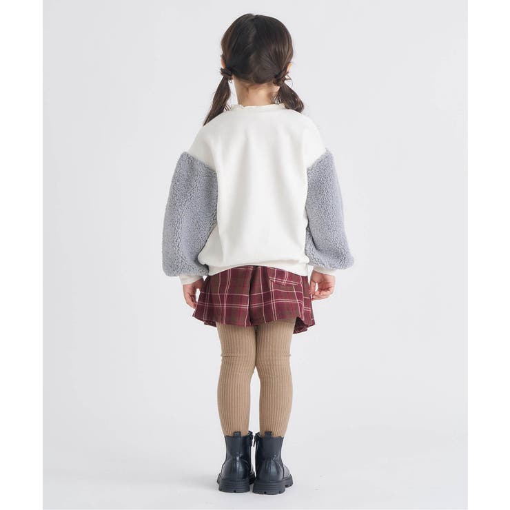 ハート刺繍袖ボアトレーナー | F.O.Online Store | 詳細画像4 