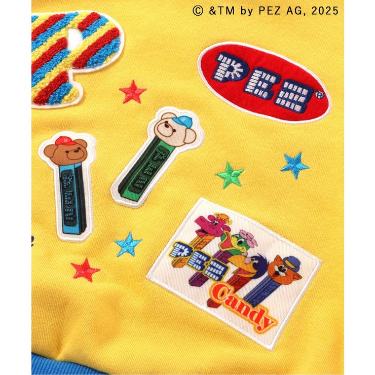 WEB限定 PEZ×tiny bear ワッペン＆刺繍トレーナー | F.O.Online Store | 詳細画像10 