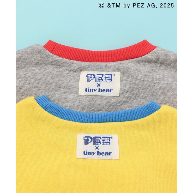 WEB限定 PEZ×tiny bear ワッペン＆刺繍トレーナー | F.O.Online Store | 詳細画像14 