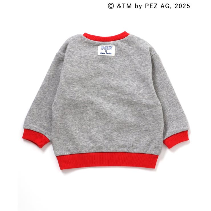 WEB限定 PEZ×tiny bear ワッペン＆刺繍トレーナー | F.O.Online Store | 詳細画像3 