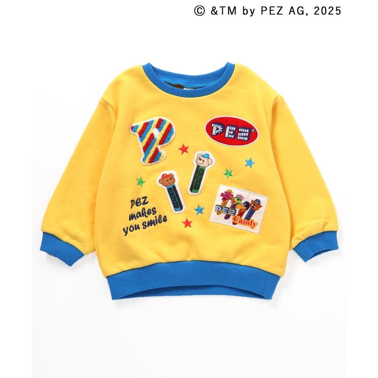 WEB限定 PEZ×tiny bear ワッペン＆刺繍トレーナー | F.O.Online Store | 詳細画像4 