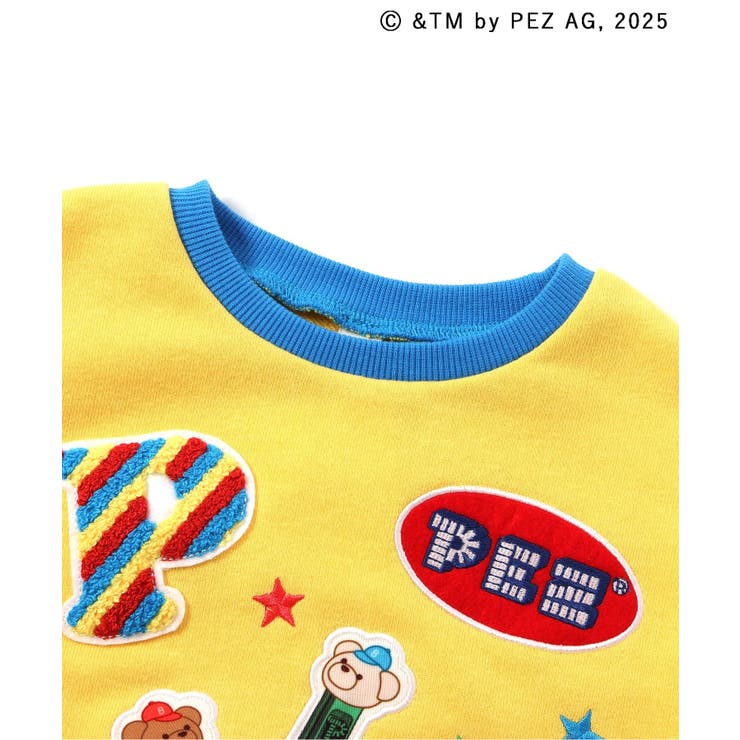 WEB限定 PEZ×tiny bear ワッペン＆刺繍トレーナー | F.O.Online Store | 詳細画像6 