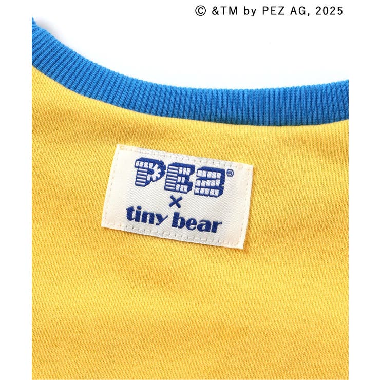 WEB限定 PEZ×tiny bear ワッペン＆刺繍トレーナー | F.O.Online Store | 詳細画像7 