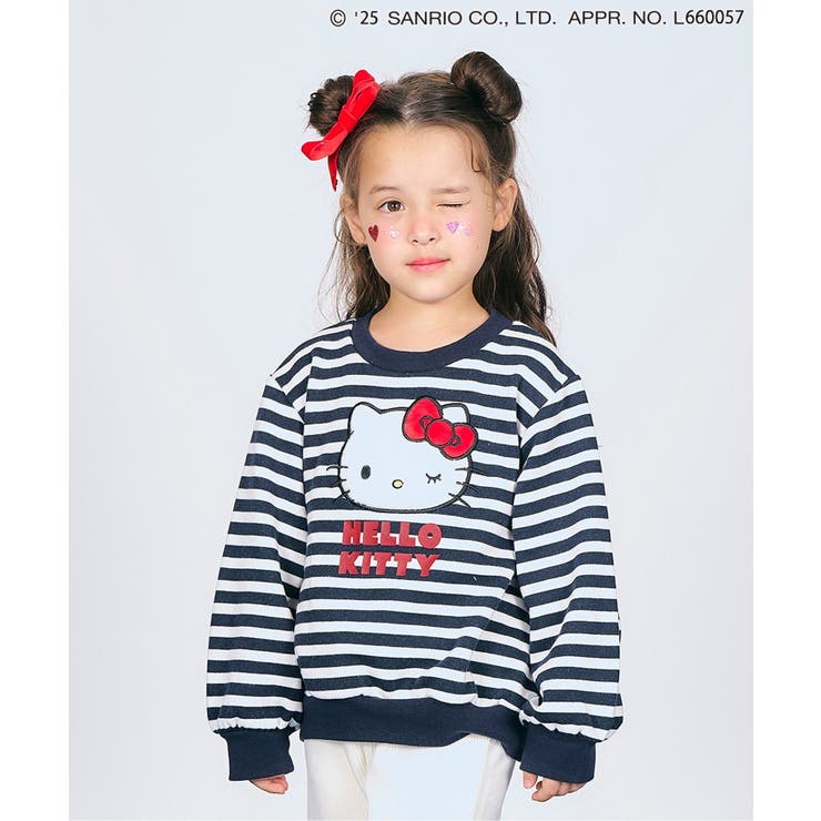 ボーダー柄 | 「ハローキティ」アソートトレーナー | F.O.Online Store