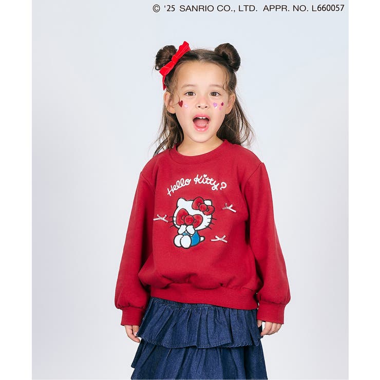 レッド | 「ハローキティ」アソートトレーナー | F.O.Online Store