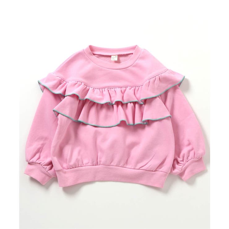 フラワー・無地メロウフリルトレーナー | F.O.Online Store | 詳細画像14 