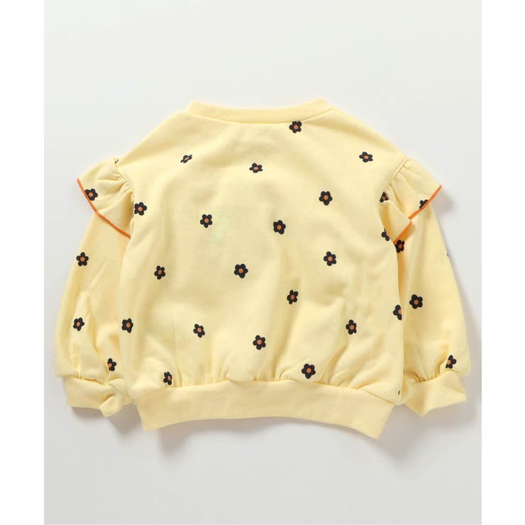フラワー・無地メロウフリルトレーナー | F.O.Online Store | 詳細画像3 