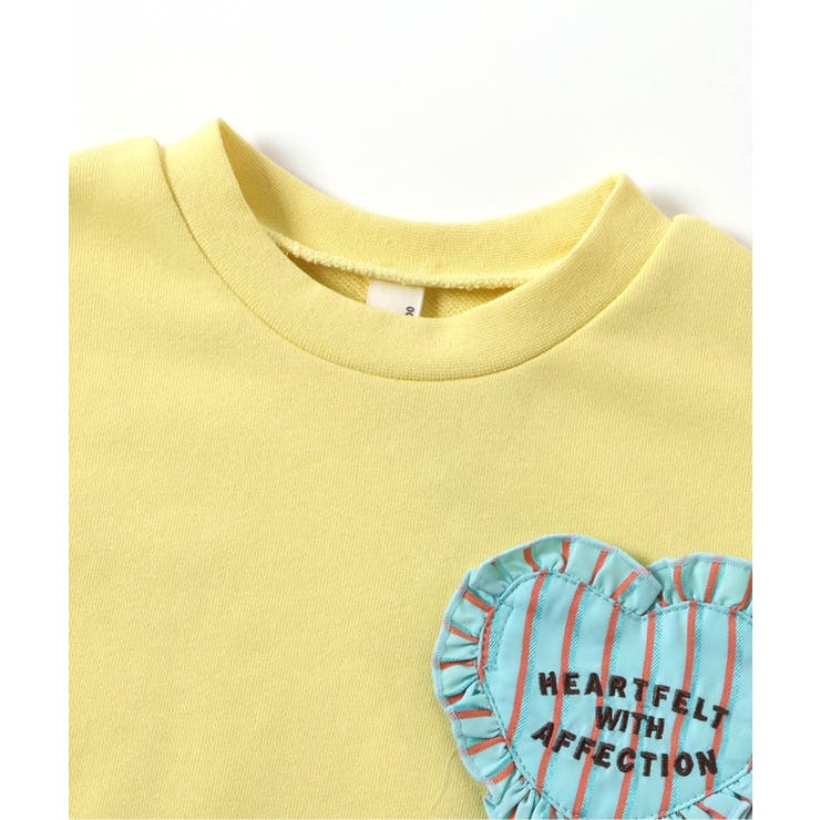 ハートフリルポケットゆったりトレーナー | F.O.Online Store | 詳細画像14 