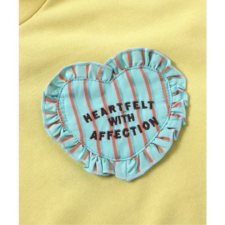 ハートフリルポケットゆったりトレーナー | F.O.Online Store | 詳細画像15 