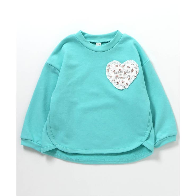 ハートフリルポケットゆったりトレーナー | F.O.Online Store | 詳細画像3 