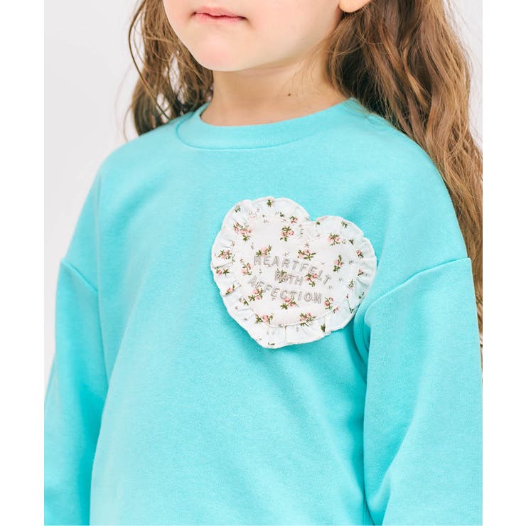 ハートフリルポケットゆったりトレーナー | F.O.Online Store | 詳細画像7 