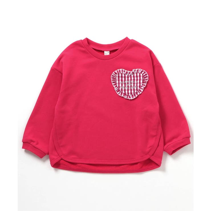 ハートフリルポケットゆったりトレーナー | F.O.Online Store | 詳細画像8 