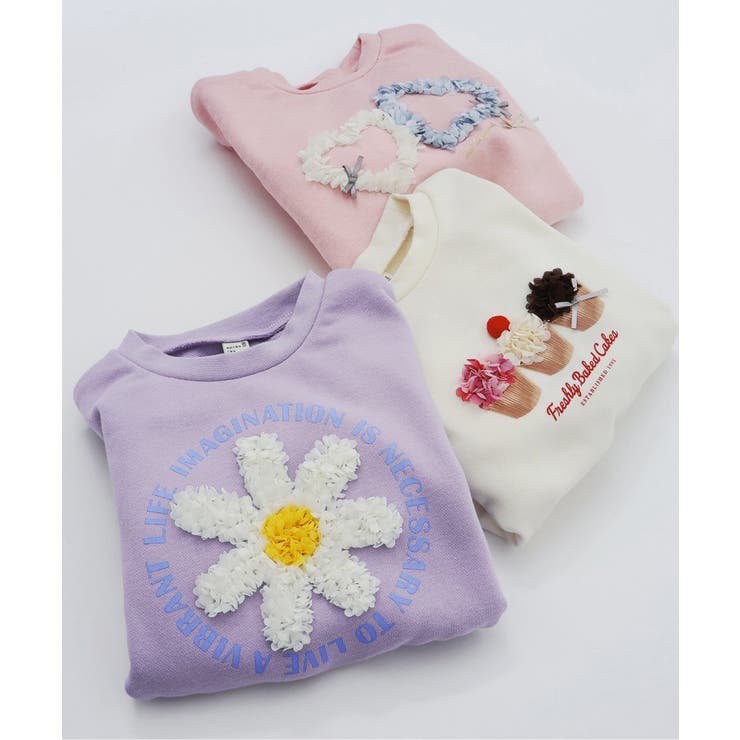 3柄GIRLS立体モチーフトレーナー_RP | F.O.Online Store | 詳細画像10 