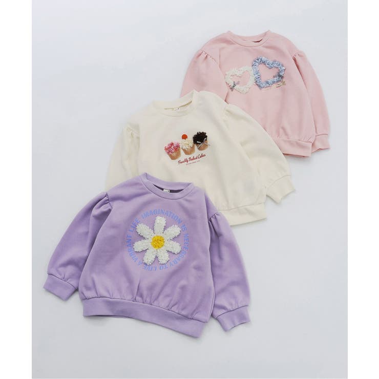 3柄GIRLS立体モチーフトレーナー_RP | F.O.Online Store | 詳細画像9 