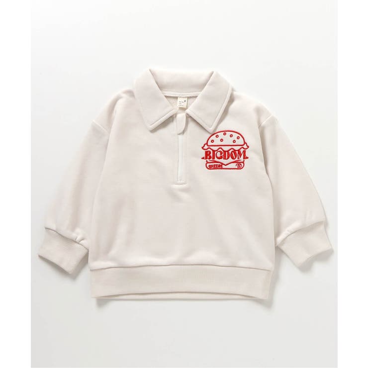 WEB限定 ドムドムハンバーガー ハーフジップトレーナー | F.O.Online Store | 詳細画像17 