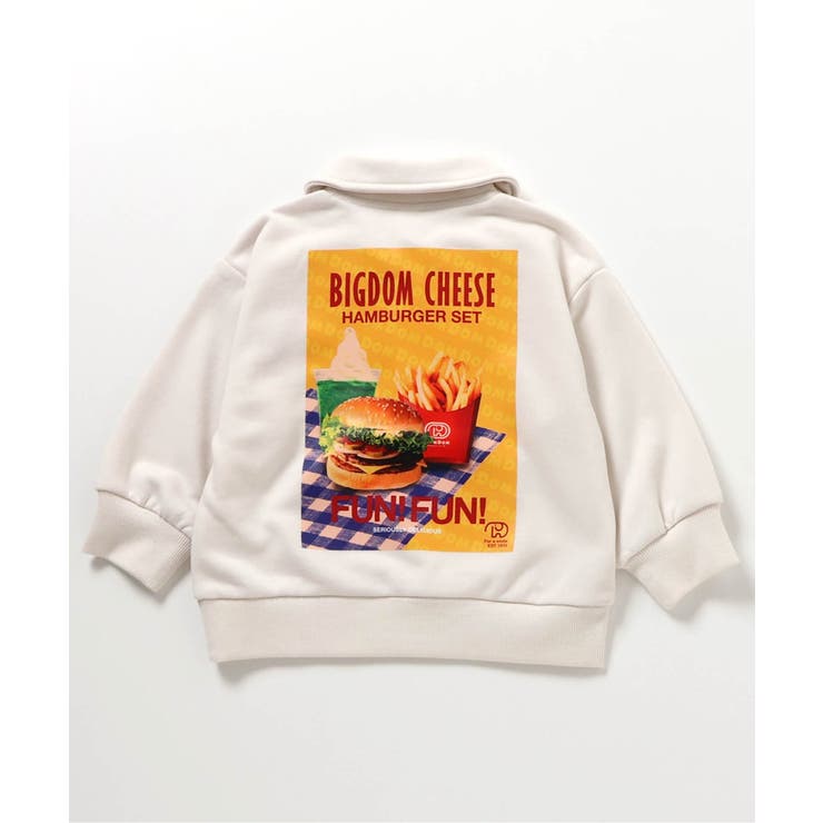 WEB限定 ドムドムハンバーガー ハーフジップトレーナー | F.O.Online Store | 詳細画像18 