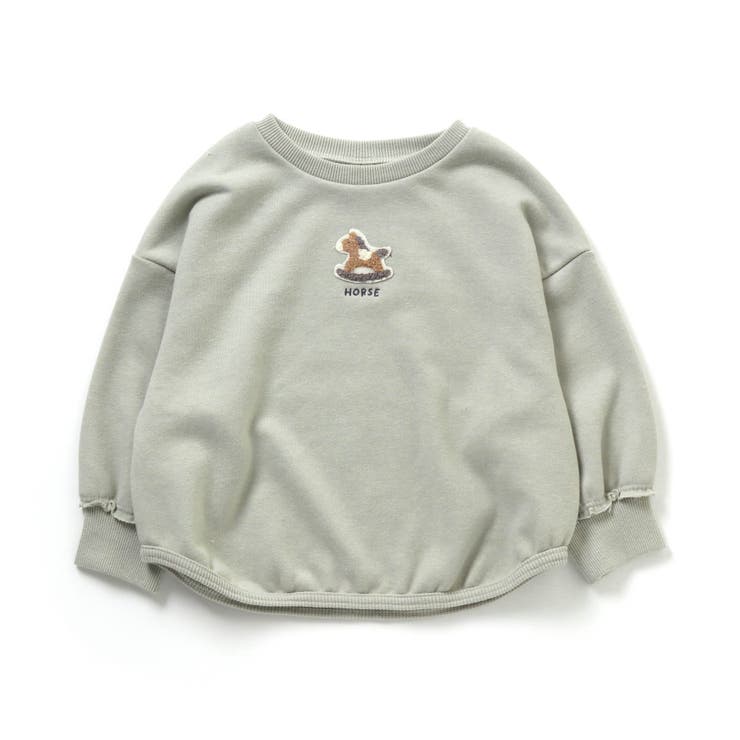 WEB限定 サガラ刺繍トレーナー[品番：FOKK0006527]｜F.O.Online Store