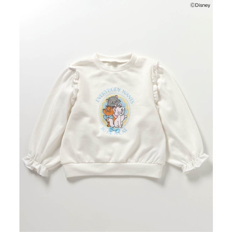 【ディズニーキャラクター/ マリー】キャンディースリーブトレーナー | F.O.Online Store | 詳細画像2 