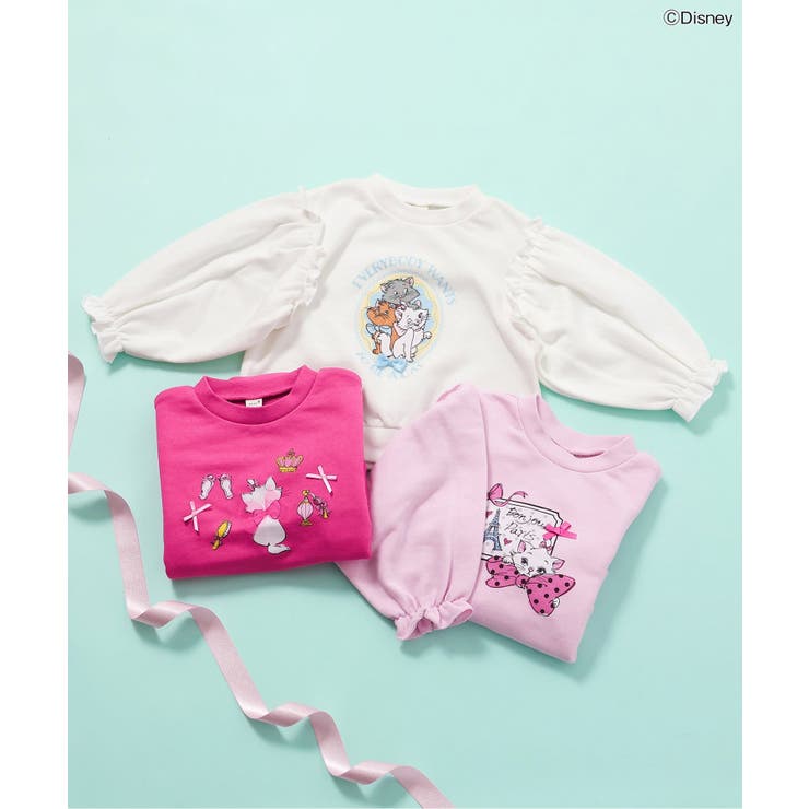 【ディズニーキャラクター/ マリー】キャンディースリーブトレーナー | F.O.Online Store | 詳細画像6 