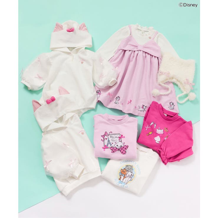 【ディズニーキャラクター/ マリー】キャンディースリーブトレーナー | F.O.Online Store | 詳細画像8 