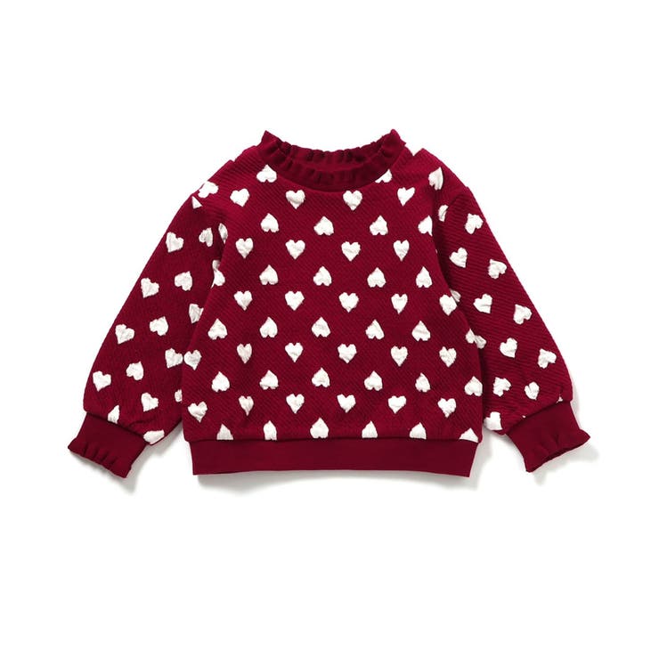 ハート・フラワージャガードトレーナー | F.O.Online Store | 詳細画像3 