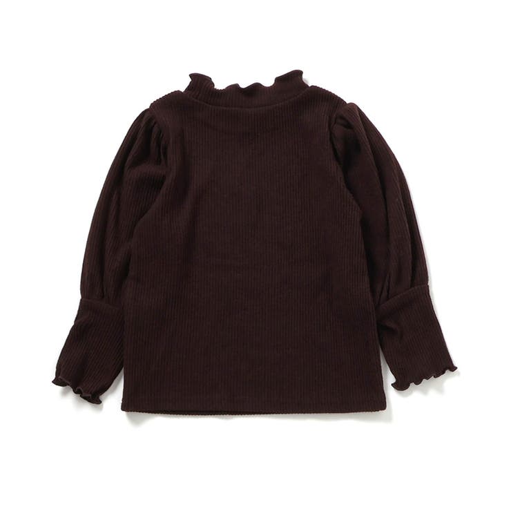 あったかパフスリーブリブトップス | F.O.Online Store | 詳細画像3 