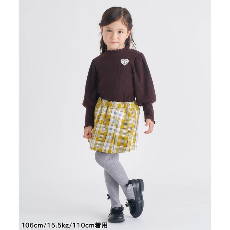 あったかパフスリーブリブトップス | F.O.Online Store | 詳細画像9 