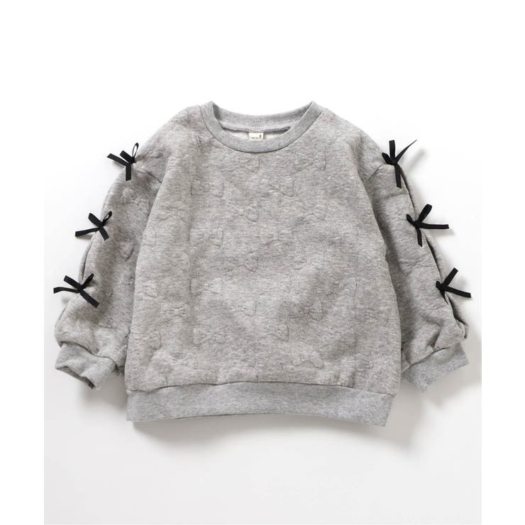 袖リボンキルトトレーナー | F.O.Online Store | 詳細画像1 