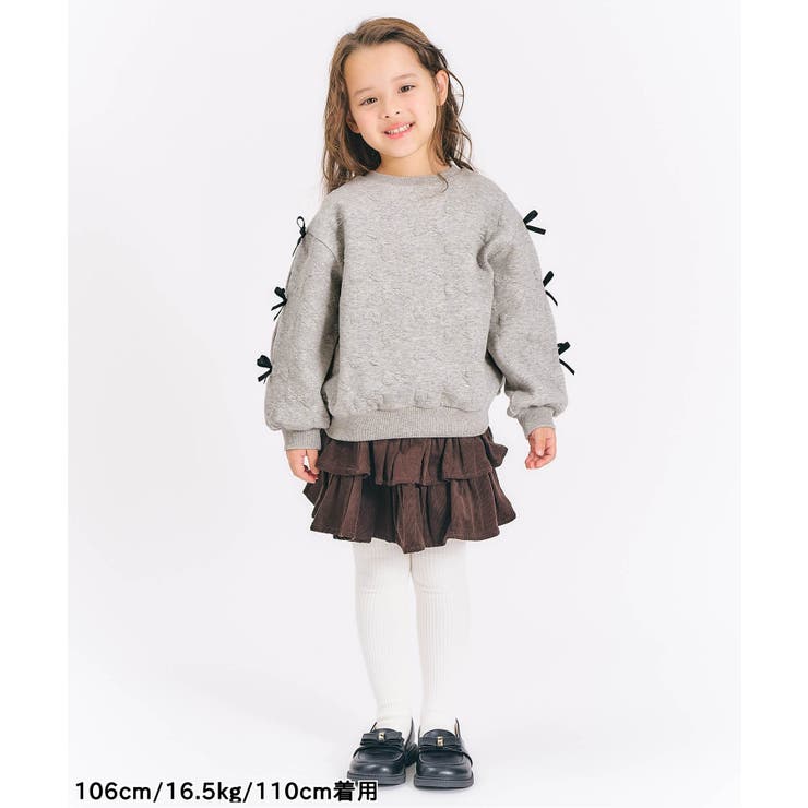 袖リボンキルトトレーナー | F.O.Online Store | 詳細画像4 