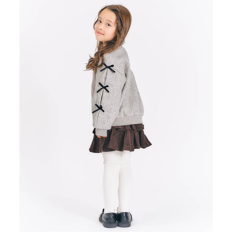 袖リボンキルトトレーナー | F.O.Online Store | 詳細画像5 