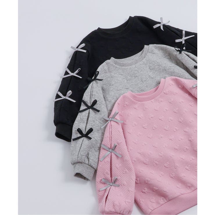 袖リボンキルトトレーナー | F.O.Online Store | 詳細画像8 