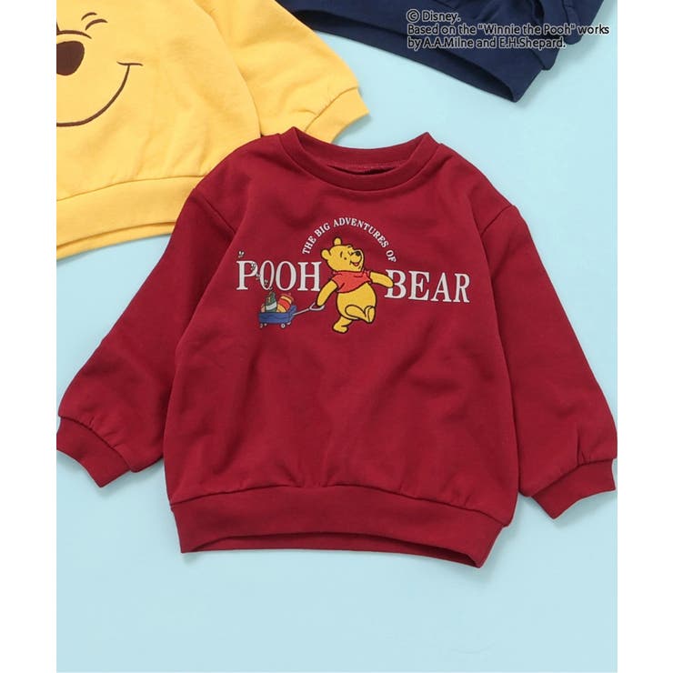 レッド | WEB限定 ディズニーキャラクター/くまのプーさん/トレーナー | F.O.Online Store