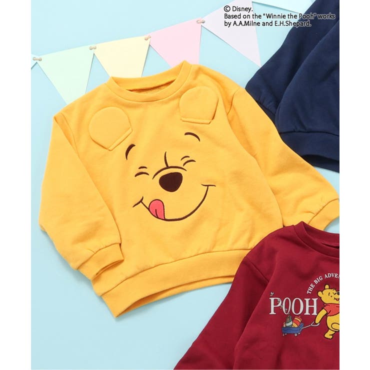 イエロー | WEB限定 ディズニーキャラクター/くまのプーさん/トレーナー | F.O.Online Store