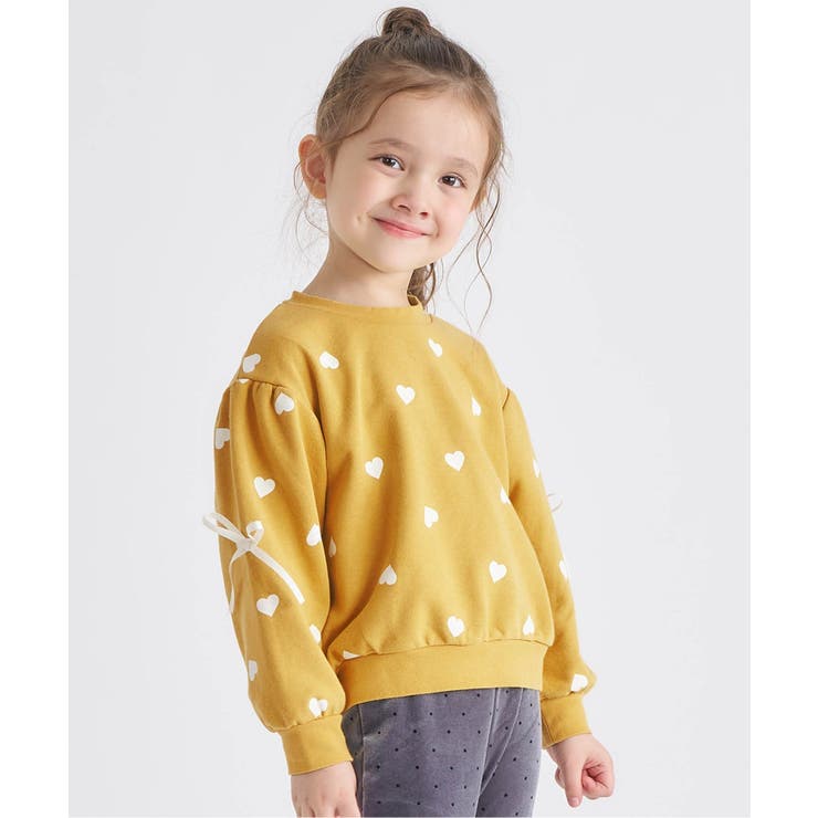 マスタード | WEB限定 袖リボントレーナー | F.O.Online Store