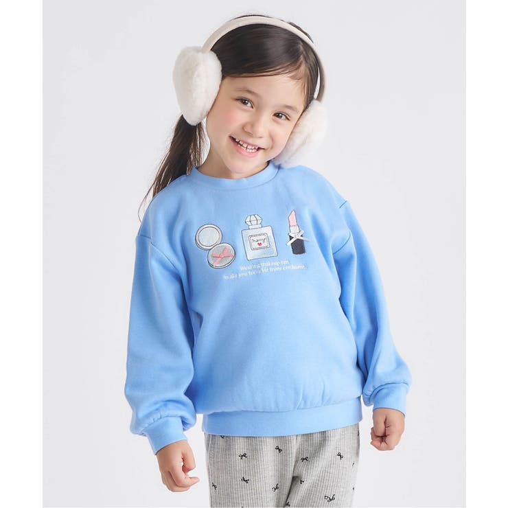 サックス | WEB限定 裏シャギーアソートトレーナー | F.O.Online Store