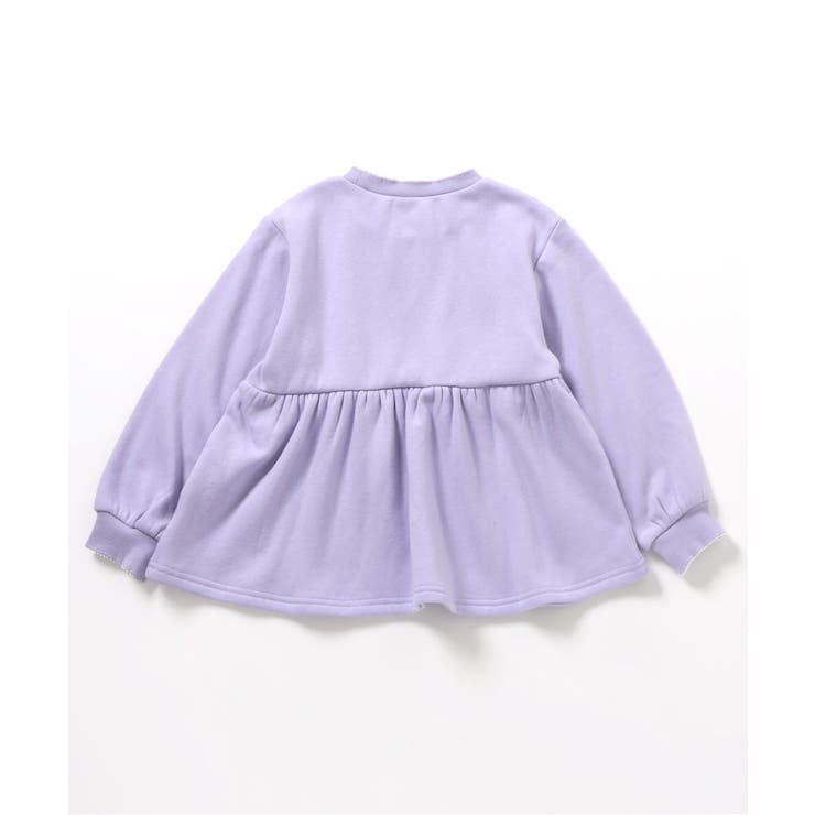 WEB限定 裏シャギーペプラム刺繍トレーナー | F.O.Online Store | 詳細画像6 