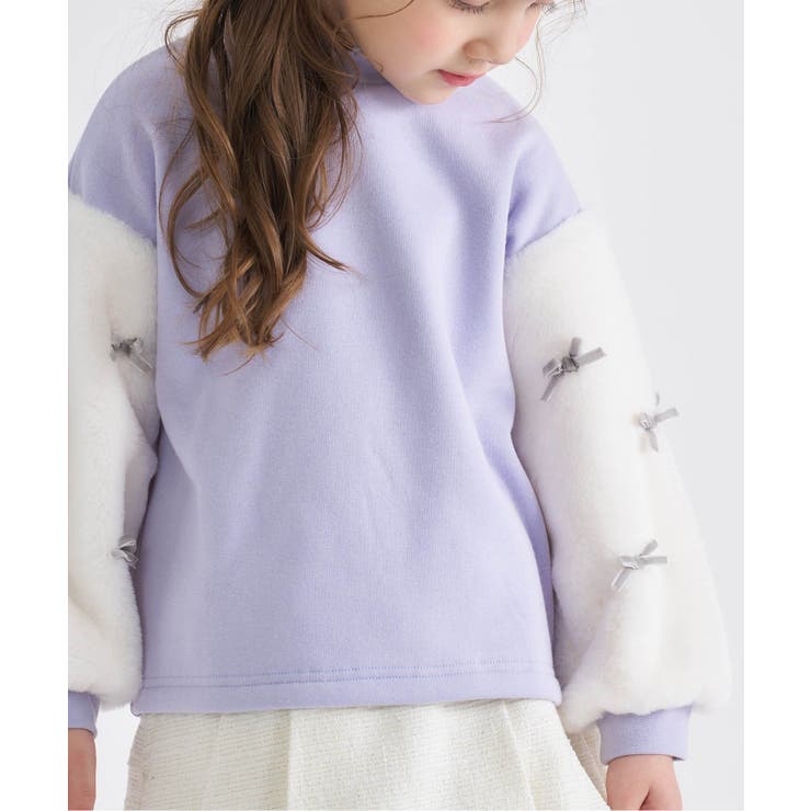 WEB限定 裏シャギーファーリボントレーナー | F.O.Online Store | 詳細画像12 