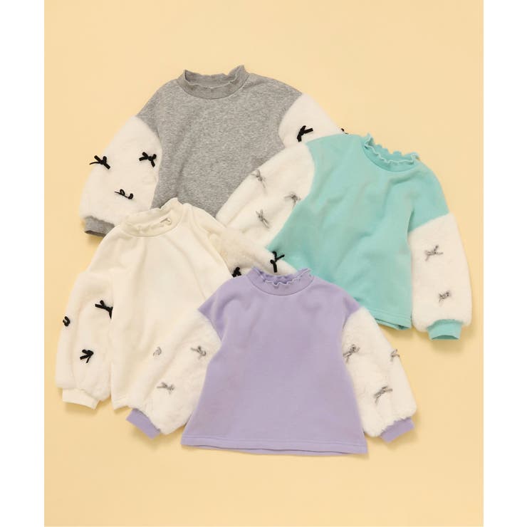 WEB限定 裏シャギーファーリボントレーナー | F.O.Online Store | 詳細画像22 