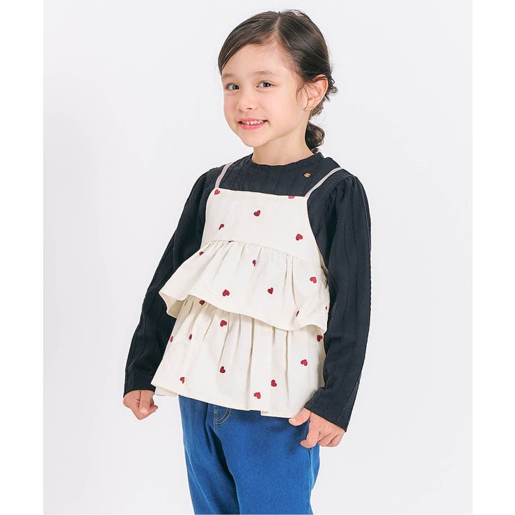 ブラック | 【リンク】ティアードドッキングトップス | F.O.Online Store