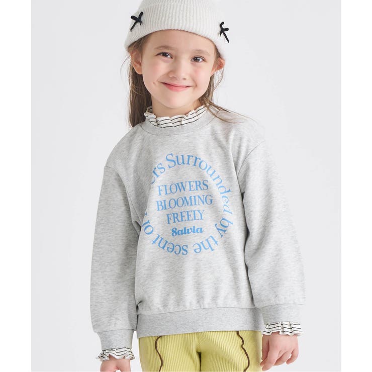 グレー | WEB限定 レイヤードロゴトレーナー | F.O.Online Store