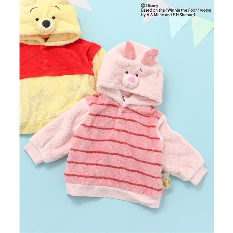 ピンク | ディズニーキャラクター/くまのプーさん/フーディー | F.O.Online Store