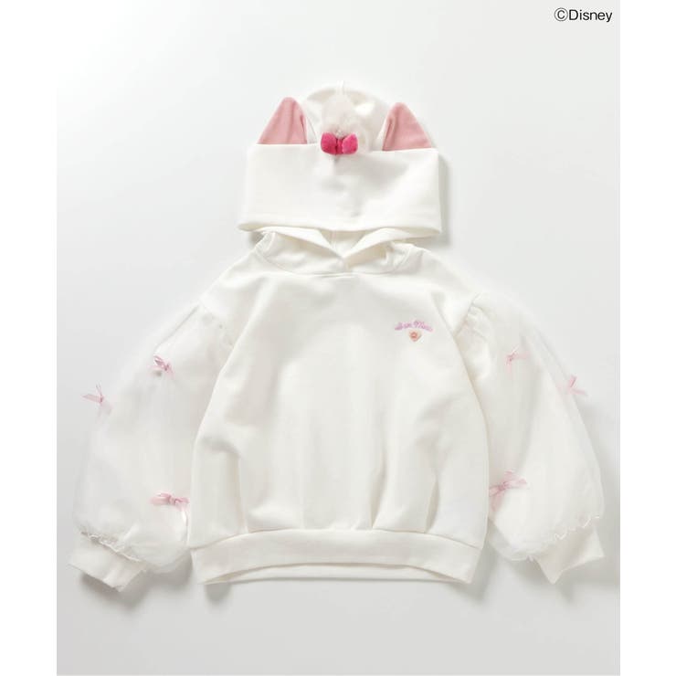【リンク】【ディズニーキャラクター/マリー】メニーリボンフーディ | F.O.Online Store | 詳細画像2 