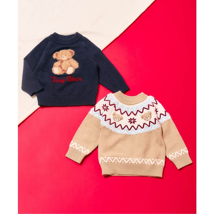 tiny bear バラエティニット_マシンウォッシャブル | F.O.Online Store | 詳細画像17 
