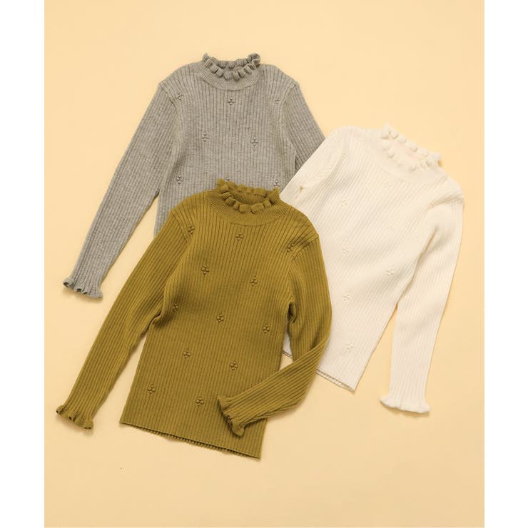 フリルリブニット | F.O.Online Store | 詳細画像18 