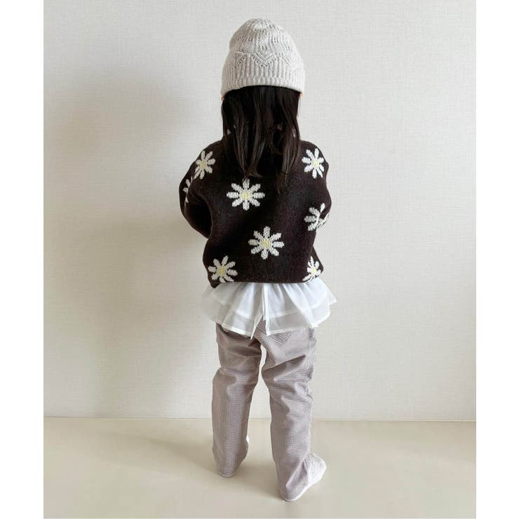 ハート・フラワー・ネコモチーフニット | F.O.Online Store | 詳細画像4 