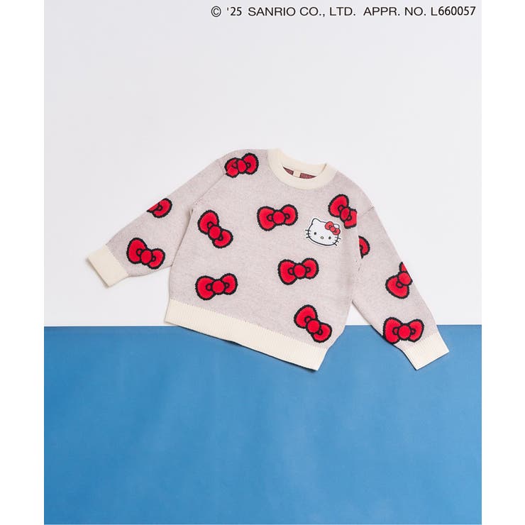 「ハローキティ」リボンジャカードニット | F.O.Online Store | 詳細画像14 