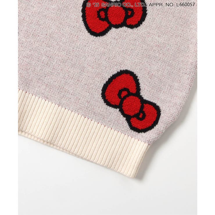 「ハローキティ」リボンジャカードニット | F.O.Online Store | 詳細画像7 